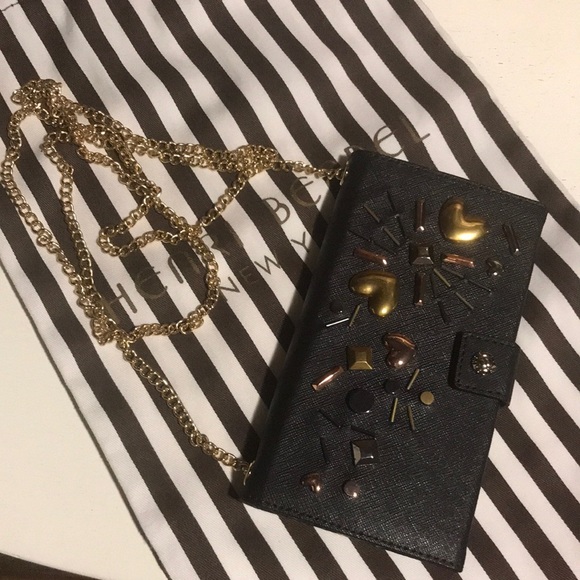 henri bendel Accessories - Henri Bendel tri-fold iPhone 7 Plus cross body iPhone case EUC